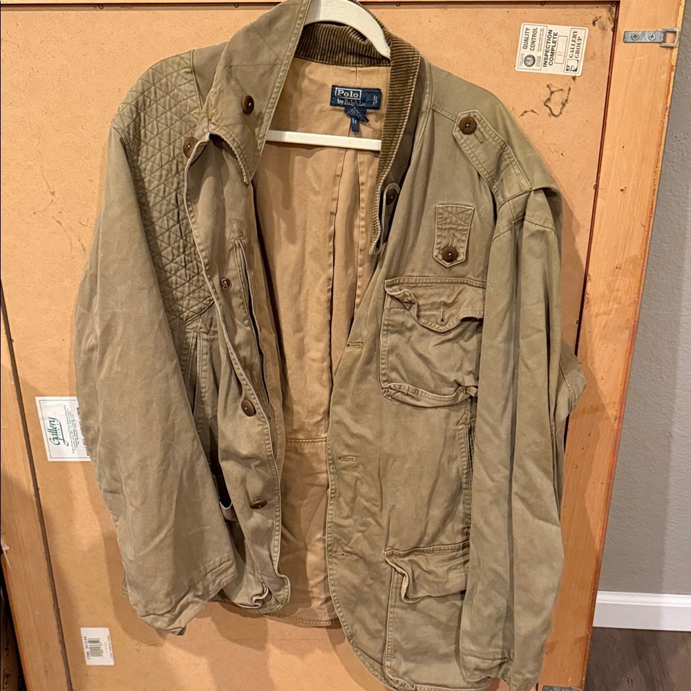 Polo by Ralph Lauren Men's Khaki hunting Jacket
